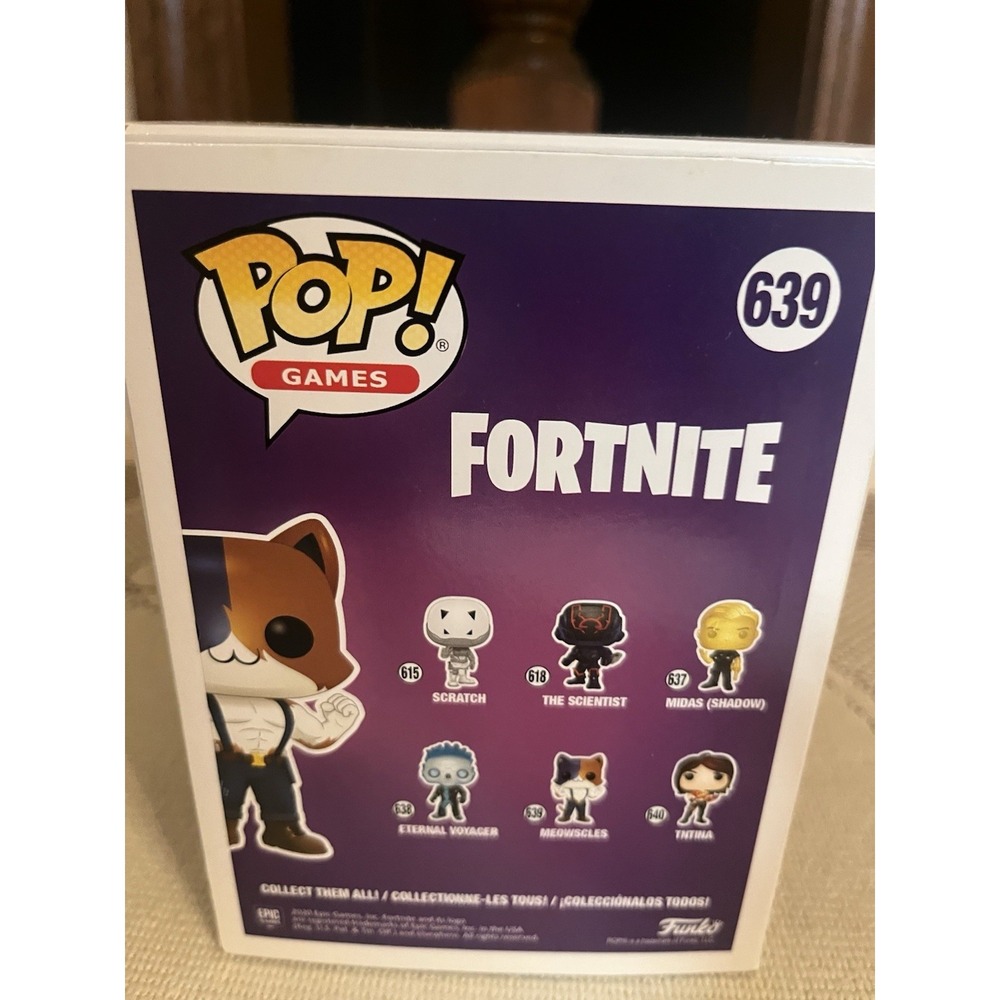Funko Pop! Fortnite Meowscles 639 - Picture 2 of 3